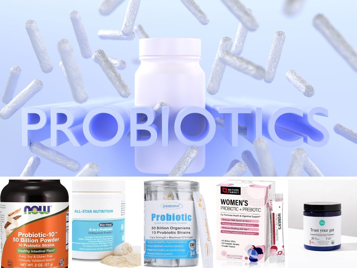 Top 5 Probiotic Powder Supplements for Gut Health and Digestive Support