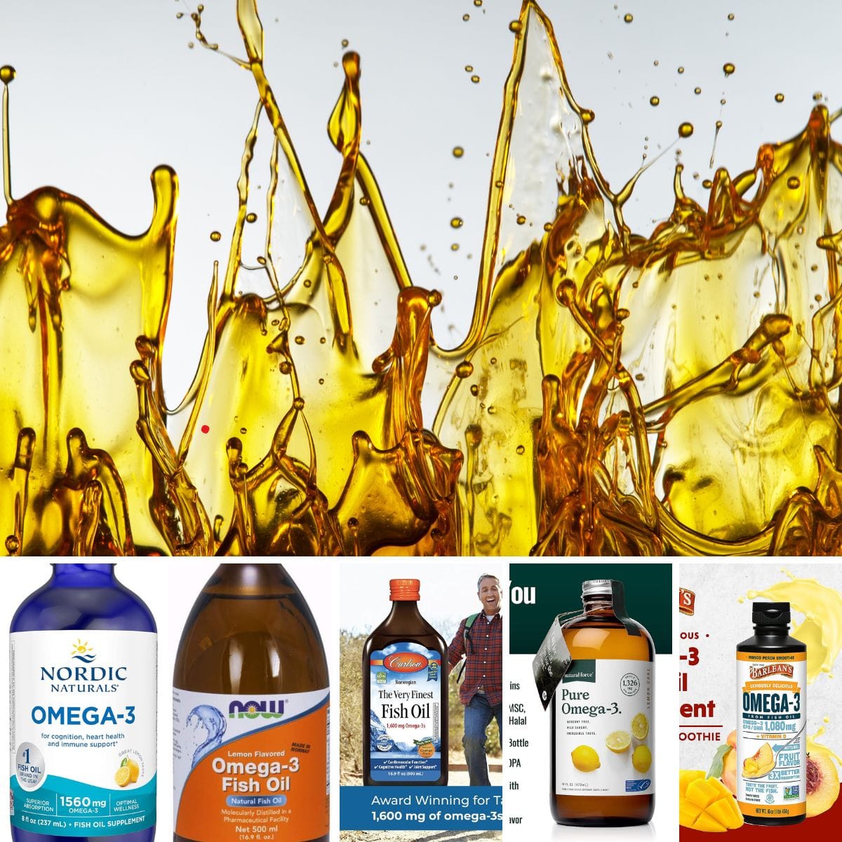 Top 5 Liquid Fish Oil Supplements for Optimal Health