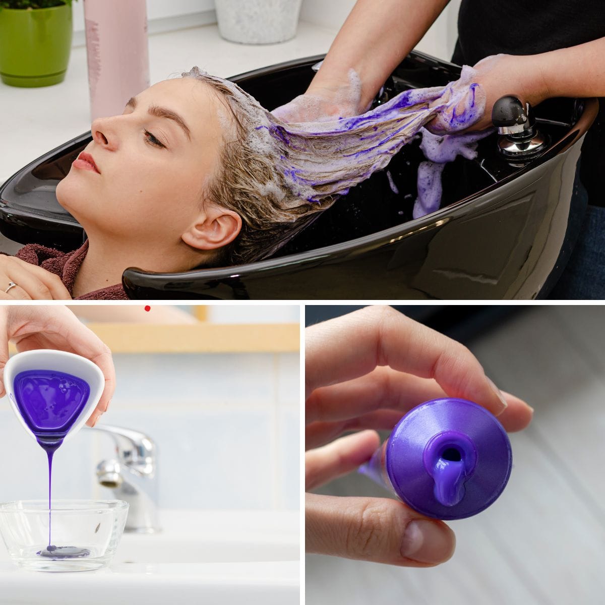 What is the downside purple shampoo